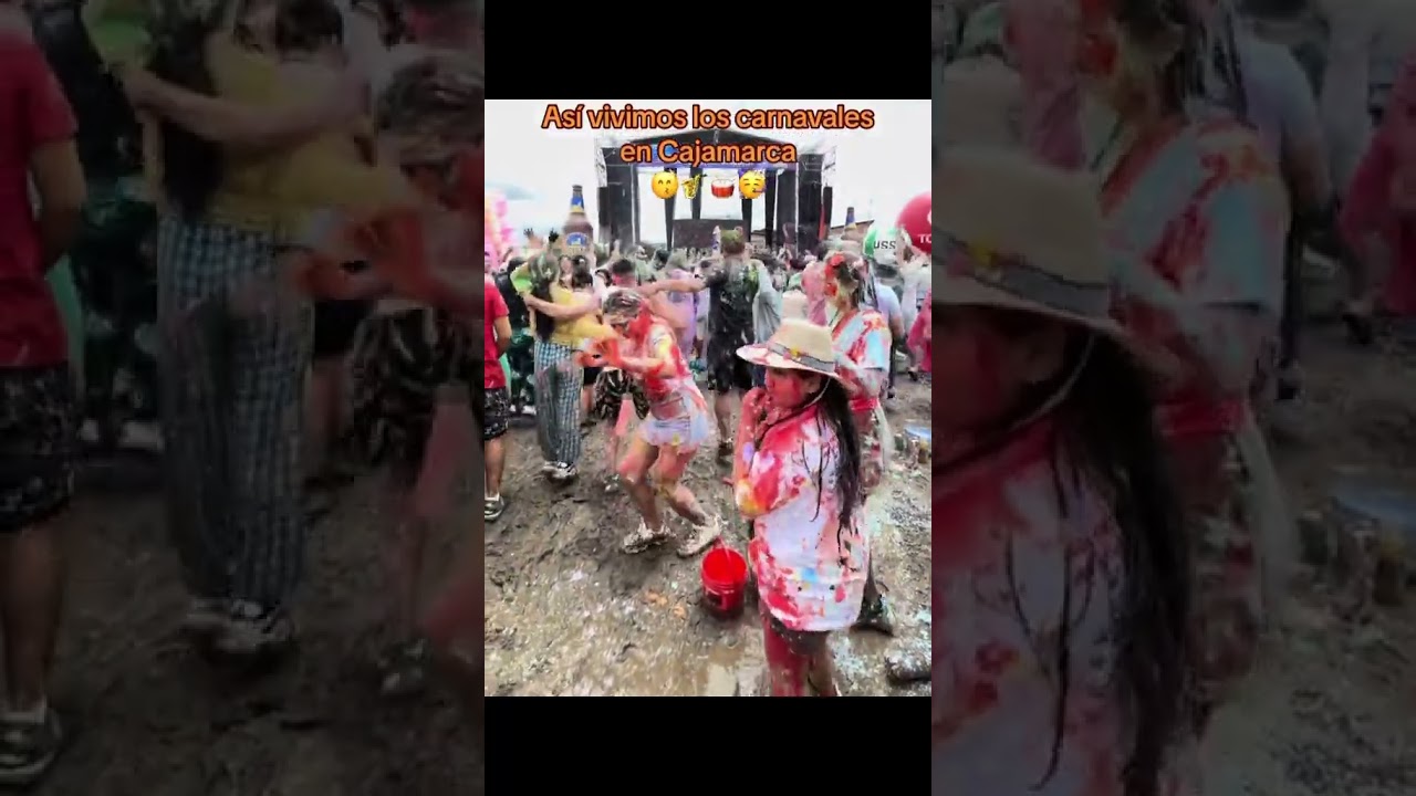 Así vivimos los carnavales en Cajamarca Perú 2024 🥳🎊🎺🎉💃🥁🎷🎉🇵🇪