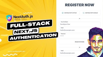 🔴 Next JS Authentication Tutorial 🔥🔥| NextAuth | MongoDB | TS | Tailwind | React Hook Form