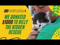 Cooper Hurley Injury Lawyers Donates $1,000 to Billy The Kidden Rescue