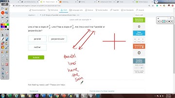 IXL S 25 Slopes of Parallel and Perpendicular Lines