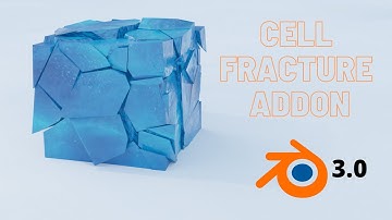 Blender 3.0. Cell Fracture Addon. Destruction Tutorial