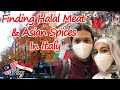 Halal Meat & Asian Spices in ITALY |VLOG08 🇮🇹