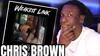 QUAVO GOT 24 HOURS! Chris Brown - Weakest Link (Quavo Diss) REACTION