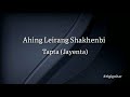 Ahing Leirang Shakhenbi - Tapta Guitar chords and lyrics Mp3 Song