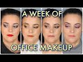 A WEEK OF OFFICE MAKEUP | Natasha Denona, Nomad, Huda Beauty