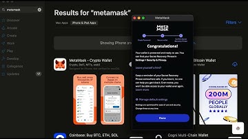 Link Ethereum Cold Storage Coin Wallet to MetaMask in iOS