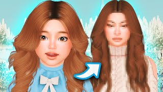 ficou MAIS LINDA adulta! | de BEBÊ para ADULTO no The Sims 4