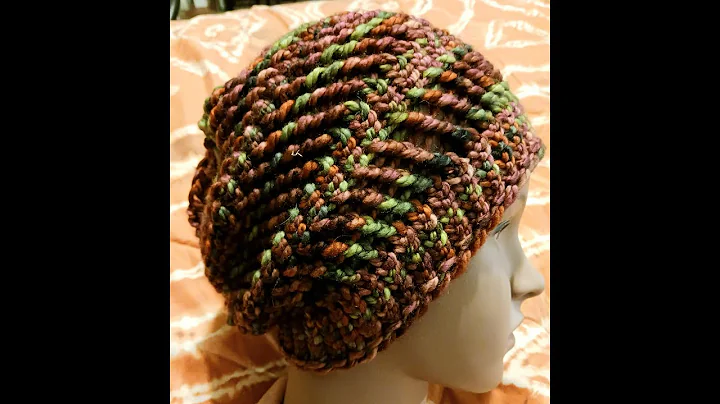 Fun Juniper Beanie or Slouchy Hat Loom Knit Loom K...