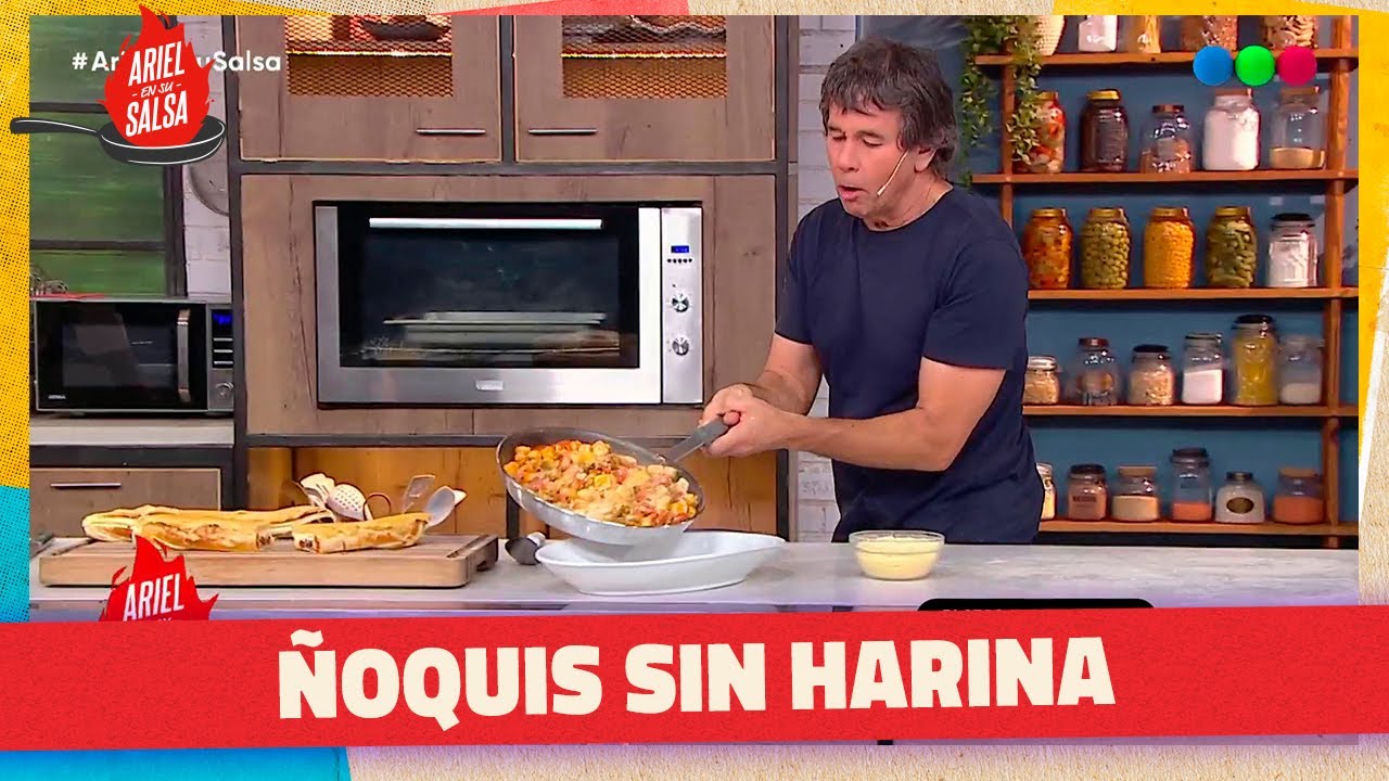 Calzone de Mozzarella - Ñoquis de Batata - Isla Flotante | ARIEL EN SU SALSA