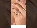 Mia by Tanishq Diamond Ring | Elegant & Minimalist Diamond Style 💍✨