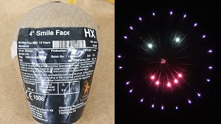 4 Smiley Face Shell | Fireworks Display Shell | HQ