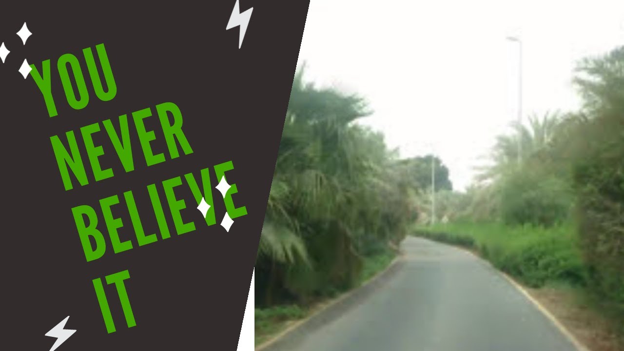 Amazing greenery in Dubai YouTube
