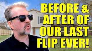 Before & After of Our Last Flip House Ever! Tim Knox, Living in Huntsville Alabama