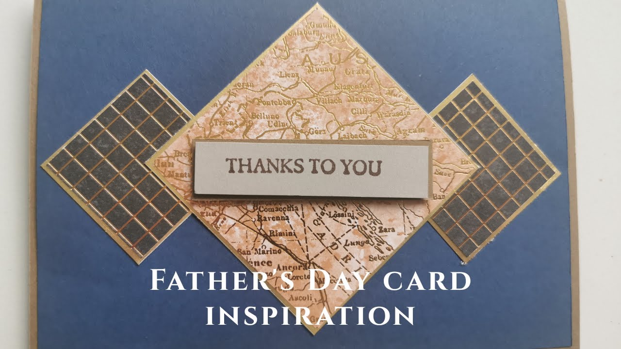 Father's Day Card Inspiration with World of Class DSP by Stampin' Up!