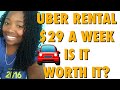 UBER HERTZ RENTAL  || I PAY 💰 $29 A WEEK TO RENT CAR