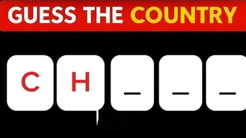 How Many Countries Can You Guess by Their First 2 Letters?