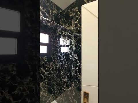 تركيب بديل الرخام في دورات المياه ابداع تغطية المهندس سالم البرواني