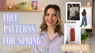 15 * FREE * SEWING PATTERNS FOR SPRING