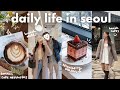 Seoul vlog  lunar new year holiday table finally arrived suwon starfield library aesthetic cafes
