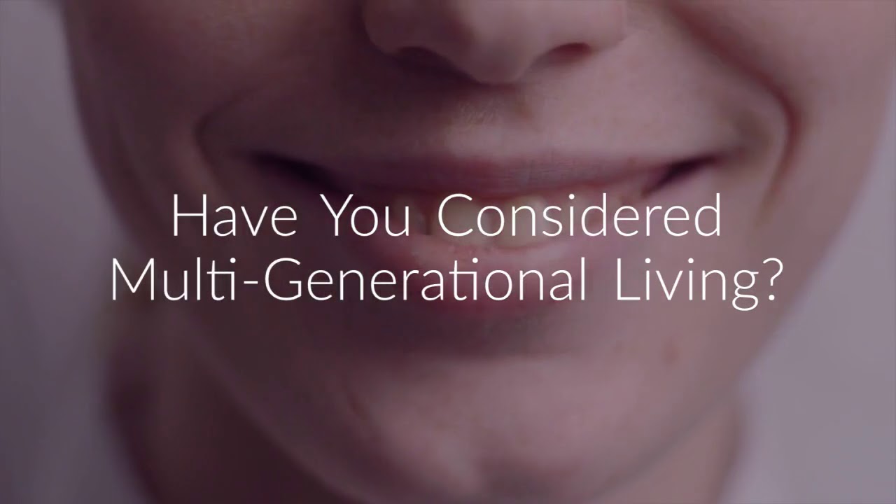 The benefits of multi-generational living - YouTube