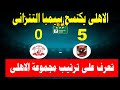 نتيجة مباراة الاهلى وسيمبا التنزانى 5-0 ترتيب مجموعة الاهلى بعد المباراة