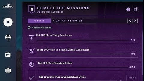 Week 3 Operation Shattered Web missions Leaked - CSGO Counter Strike Global Offense Challenges 2019