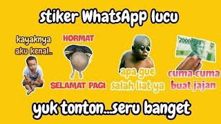 stiker WA lucu terbaru | stiker lucu whatsapp 2023