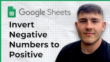Invert Negative Numbers to Positive in Google Sheets and Excel (2025 Guide)