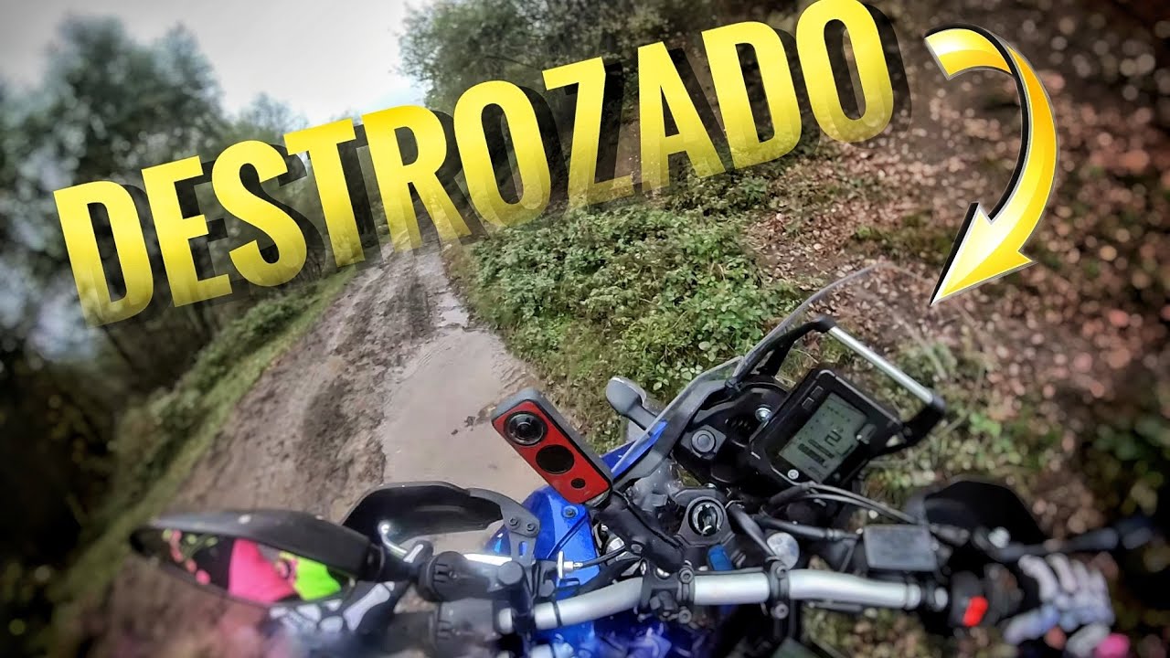 Me peleo con una Yamaha Tenere 700 ( Ruta Asturias León )