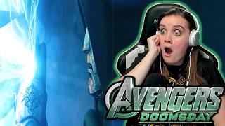 THIS IS MIND-BLOWING!!! I Official Trailer Reaction on Avengers Doomsday I Marvel Studios