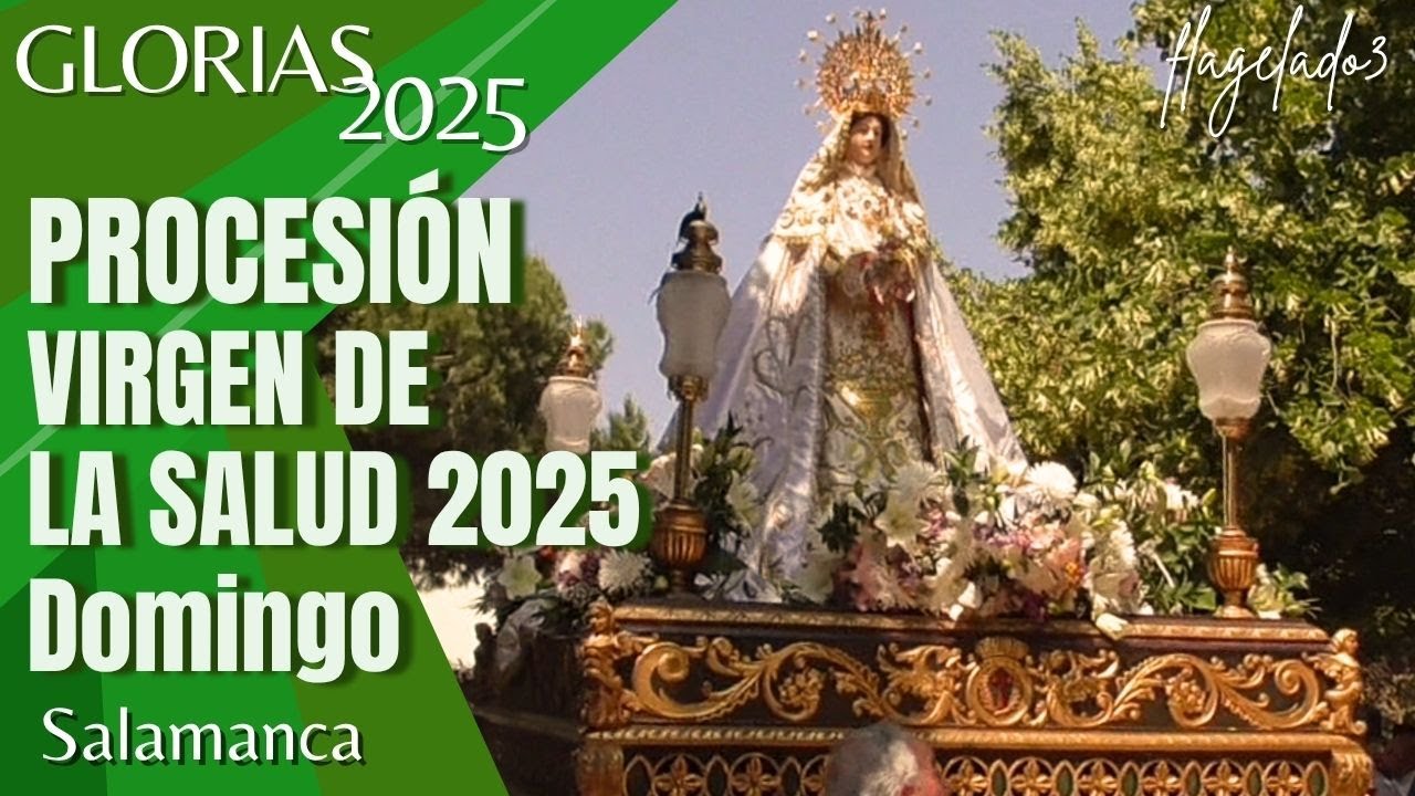 Procesión Virgen de la Salud Tejares 2025, Salamanca