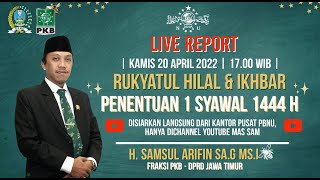 🔴{LIVE} Rukyatul Hilal dan Sidang Isbat Penetapan 1 Syawal 1444 H/ 2023 M