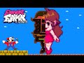 Game Box: Super Mario VS Giant GIRL FRIEND MAZE (Friday Night Funkin) | Game animation