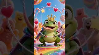 cute frog dancing #funkykids #cute #cartoon #funny #animatedkids #cuteanimals #cutebaby #baby #kids
