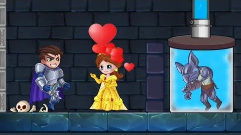 Hero Pipe Rescue/ Pull The Pipe Gameplay Level Solution Mobile Game