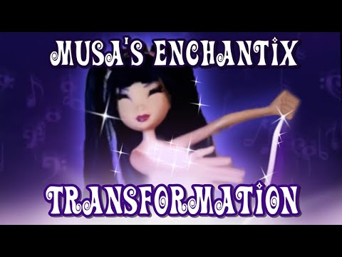 Winx Club - Musa Enchantix Mattel Doll Transformation [Stopmotion]