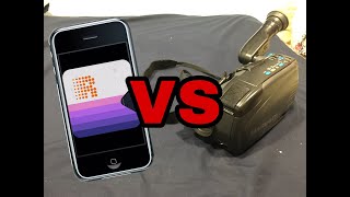 VHS vs. iOS - Rarevision App Compared to Real Camcorder screenshot 3