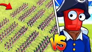 THE BRITISH ARE COMING... and they have a GIANT ARMY in TABS Revolutionary War Campaign