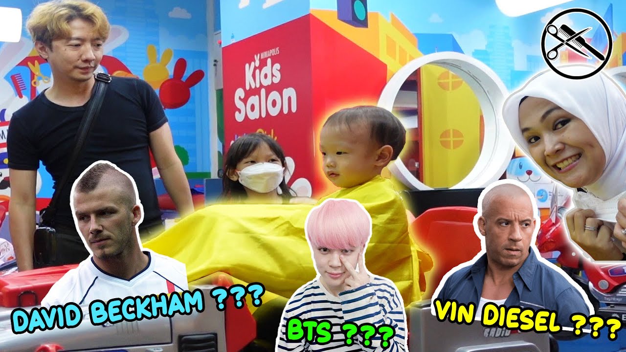 SUSAH DI CUKUR AKHIR NYA MASUK "PERANGKAP" SALON ANAK ANAK | NEVS FAMILY