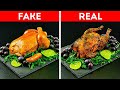 FAKE FOOD VS REAL FOOD || Can You Tell These Fake Foods From the Real Ones?