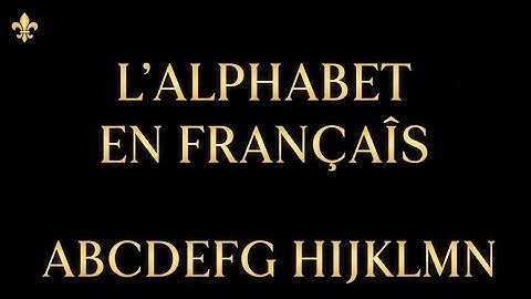 MASTER THE FRENCH ALPHABET: Easy Guide for Beginners