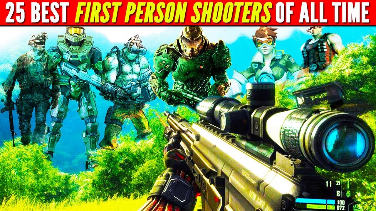 Top 25 Best SHOOTER Games ALL TIME (FPS SUPER LIST) | Chaos - YouTube