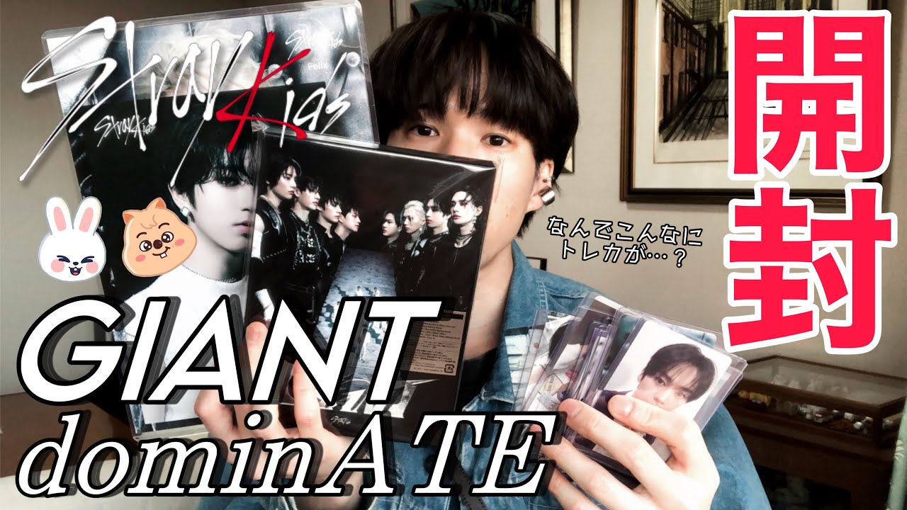 Stray Kids】なんでこんなにトレカが…？GIANTとdominATEをまとめて紹介 
