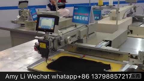 xingchi 6040 backpack Dahao system automatic pattern sewing machine car seat