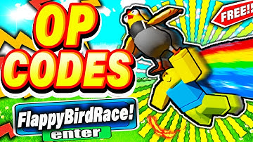 ALL NEW *SECRET* UPDATE CODES In FLAPPY BIRD RACE CODES | ROBLOX FLAPPY BIRD RACE Codes 2022!