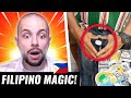 Talented filipino street magician!