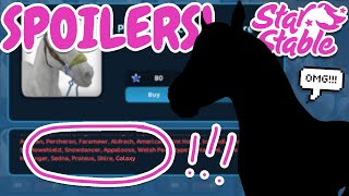 *SPOILER* GALAXY HORSE & *NEW* APPALOOSA BREED VARIATION 😱 STAR STABLE!!!
