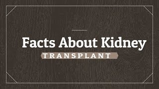 About Kidney Transplant Facts Essential Science