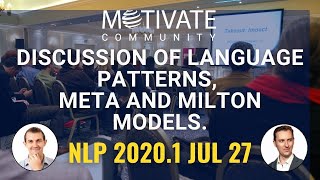 Language Patterns, Meta and Milton Model