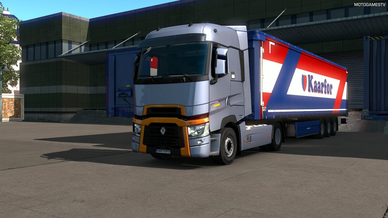 Euro Truck Simulator 2 Renault Trucks T Range Customization And Gameplay 4k 60fps Youtube
